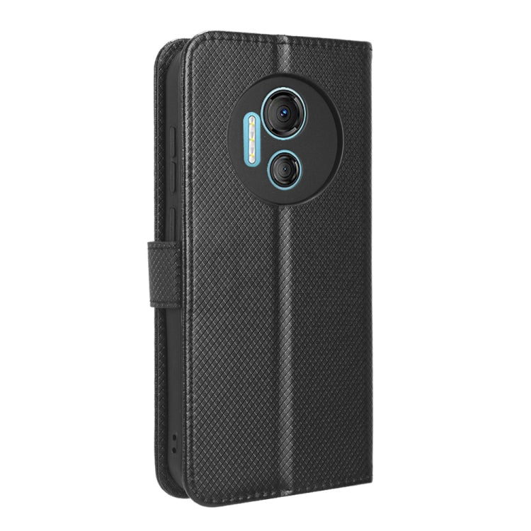 For Doogee X97 / X97 Pro Diamond Texture Leather Phone Case(Black)