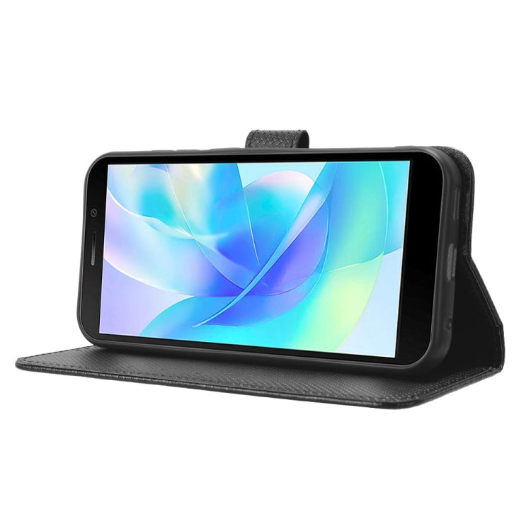 For Doogee X97 / X97 Pro Diamond Texture Leather Phone Case(Black)