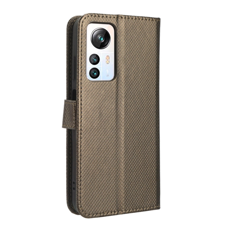 For Blackview A85 Diamond Texture Leather Phone Case(Brown)