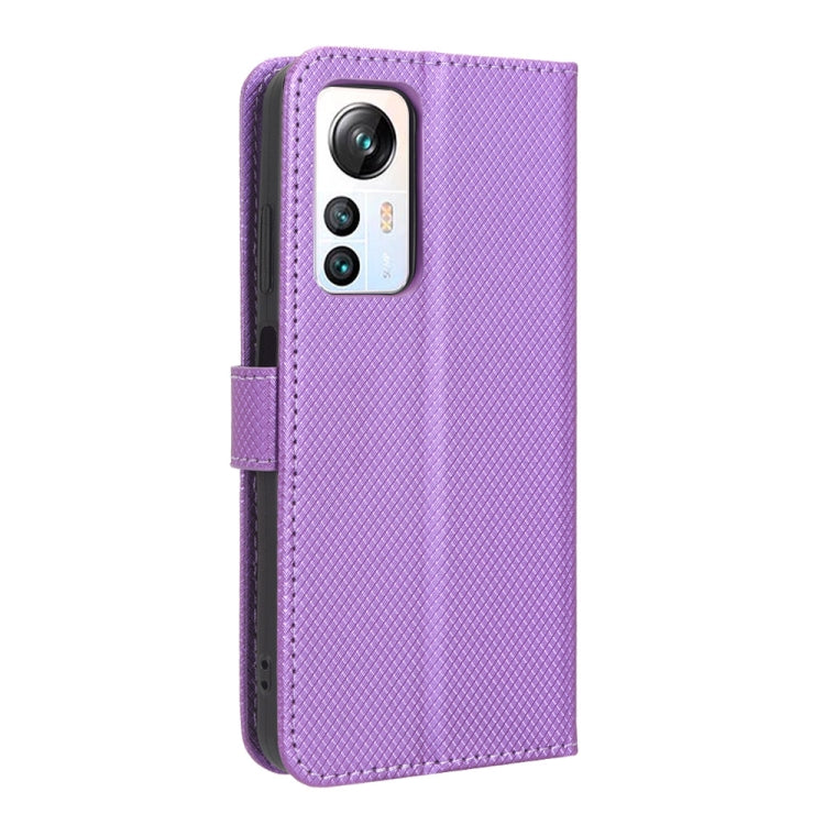 For Blackview A85 Diamond Texture Leather Phone Case(Purple)