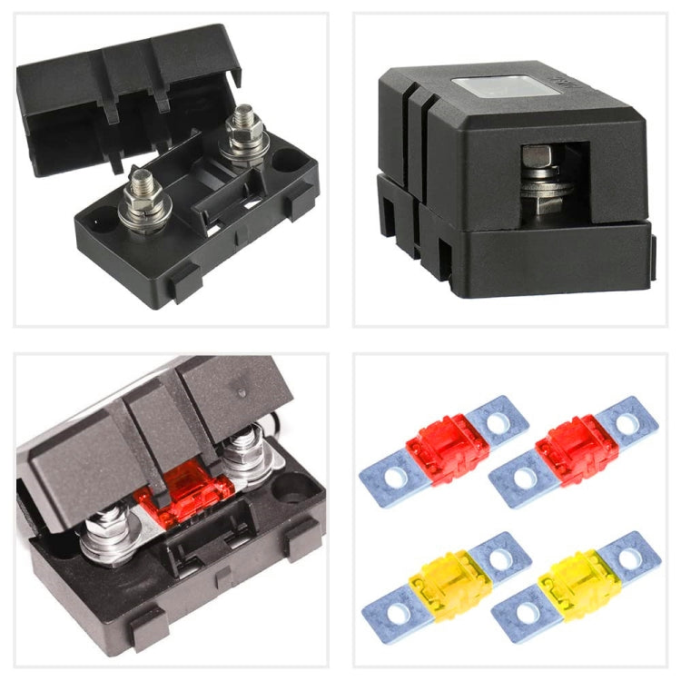 4 in 1 ANS-H Car Fuse Holder Fuse Box, Current:80A
