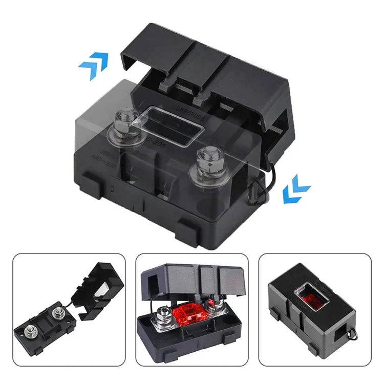 4 in 1 ANS-H Car Fuse Holder Fuse Box, Current:100A