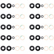 For Xiaomi Redmi K50i 10pcs Back Camera Lens - Camera by PMC TechLife | Online Shopping South Africa | PMC TechLife