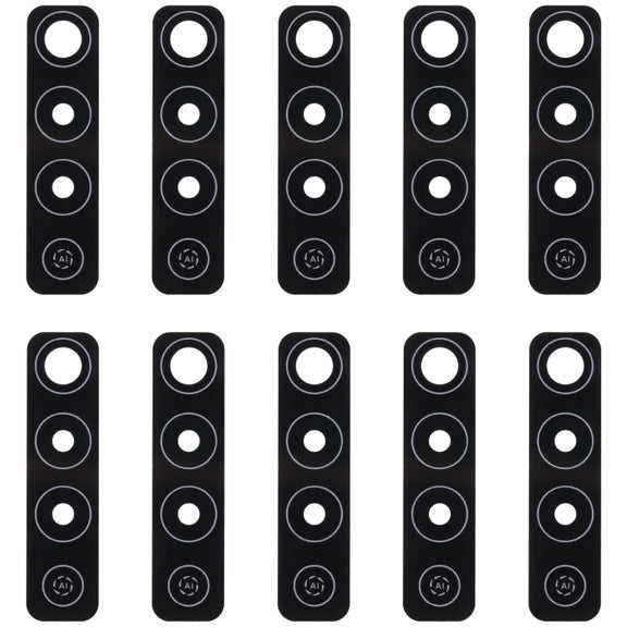 For Tecno Camon 17 CG6 10pcs Back Camera Lens