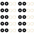 For vivo Y35 10pcs Back Camera Lens - Camera Parts by PMC TechLife | Online Shopping South Africa | PMC TechLife
