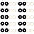 For vivo Y22 10pcs Back Camera Lens - Camera Parts by PMC TechLife | Online Shopping South Africa | PMC TechLife