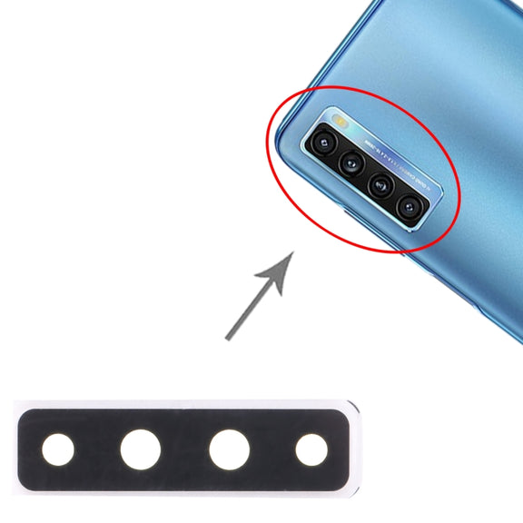 For TCL 20L / 20 Lite 10pcs Back Camera Lens
