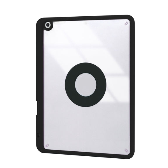Z10B For iPad 10th Gen 10.9 2022 / 11 2025 Pen Slot Bluetooth Keyboard Leather Tablet Case(Black)
