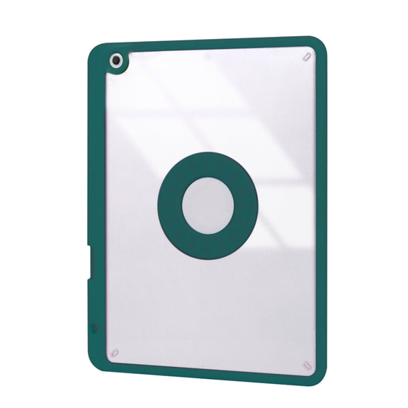 Z10B For iPad 10th Gen 10.9 2022 / 11 2025 Pen Slot Bluetooth Keyboard Leather Tablet Case(Green)