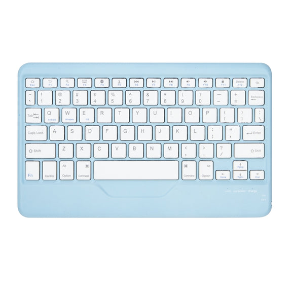 Z10B For iPad 10th Gen 10.9 2022 Pen Slot Bluetooth Keyboard Leather Tablet Case(Blue)