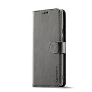 For Google Pixel 8 Pro LC.IMEEKE Calf Texture Horizontal Flip Leather Case(Grey)