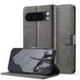 For Google Pixel 9 / 9 Pro LC.IMEEKE Calf Texture Flip Leather Phone Case(Grey) - free shipping - PMC TechLife - Order now!
