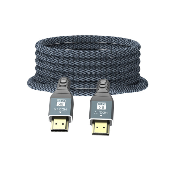 3m HDMI 2.1 Version 8K 60Hz UHD 48Gbps Cable(Grey)