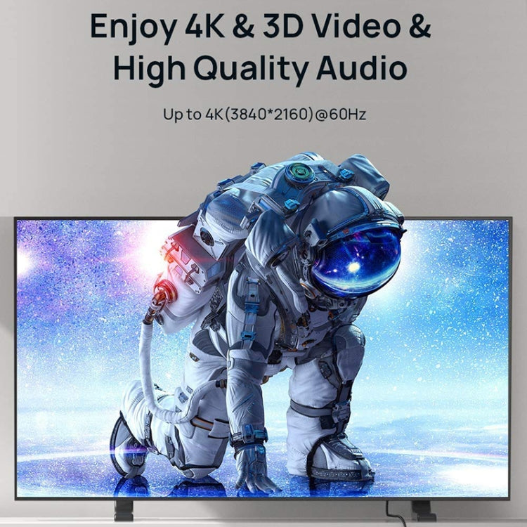 5m HDMI 2.0 Version 4K 60Hz HD Cable(Grey)