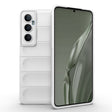 For Realme C65 4G Global Magic Shield TPU + Flannel Phone Case(White) - Realme Cases by PMC TechLife | Online Shopping South Africa | PMC TechLife | Buy Now Pay Later Mobicred