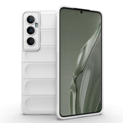 For Realme C65 4G Global Magic Shield TPU + Flannel Phone Case(White)