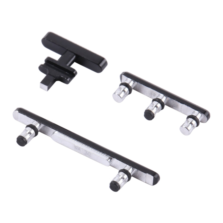 For OnePlus 6 Power Button + Volume Control Button(Jet Black)