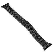 3-Beads Stripe Metal Watch Band For Apple Watch Ultra 2 49mm(Black)