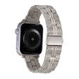 3-Beads Stripe Metal Watch Band For Apple Watch 9 41mm(Starlight) - free shipping - PMc TechLife - Order now!
