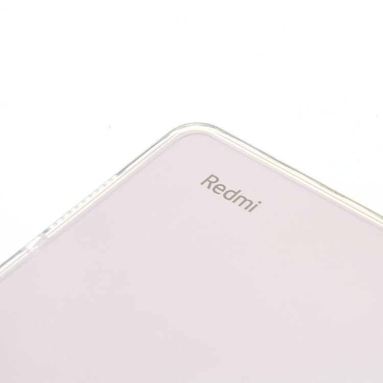 For Xiaomi Redmi Pad SE Clear Acrylic Deformation Leather Tablet Case(Green)