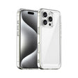 For iPhone 16 Pro Colorful Series Acrylic + TPU Phone Case(Transparent) - iPhone 16 Pro Cases by PMC TechLife | Online Shopping South Africa | PMC TechLife | Buy Now Pay Later Mobicred