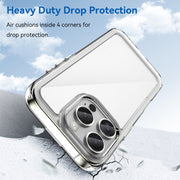 For iPhone 16 Pro Colorful Series Acrylic + TPU Phone Case(Transparent)