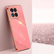 For Xiaomi 14 XINLI Straight Edge 6D Electroplate TPU Phone Case(Hawthorn Red) - free shipping - PMC Jewellery - Order now!