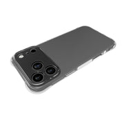 For iPhone 17 Pro Max Shockproof Non-slip Thickening TPU Phone Case(Transparent)