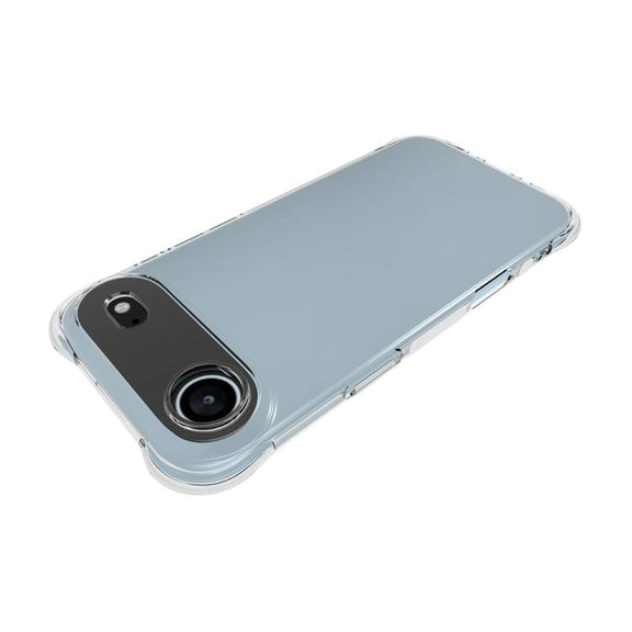 For iPhone 17 Air Shockproof Non-slip Thickening TPU Phone Case(Transparent)