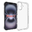 For iPhone 17 Shockproof Non-slip Thickening TPU Phone Case(Transparent) - free shipping - PMc TechLife - Order now!