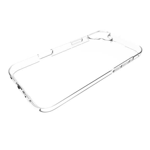 For iPhone 16 Plus Water-resistant Texture TPU Phone Case(Transparent)