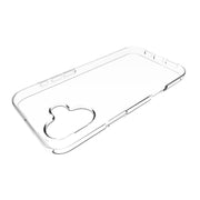 For iPhone 16 Plus Water-resistant Texture TPU Phone Case(Transparent)
