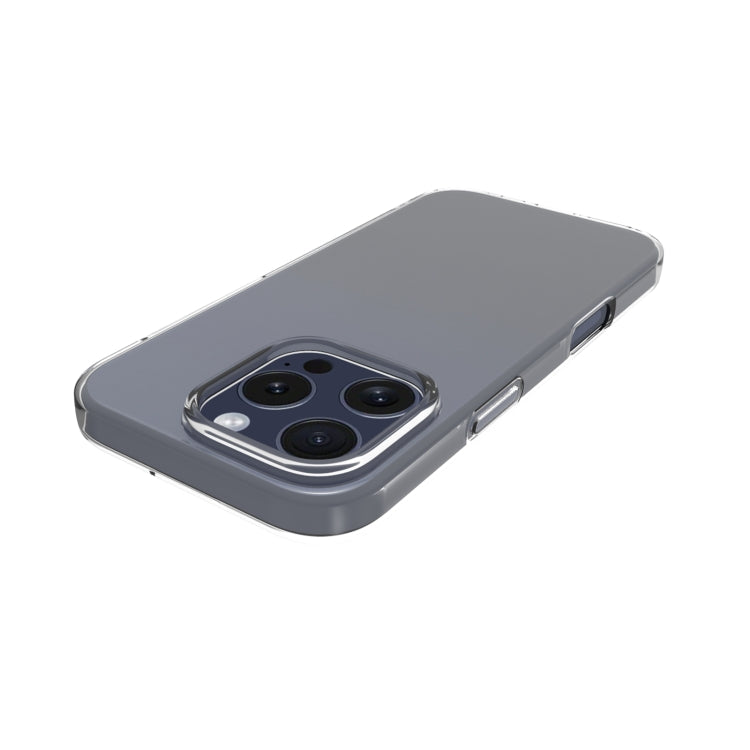 For iPhone 16 Pro Water-resistant Texture TPU Phone Case(Transparent)