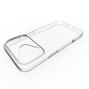 For iPhone 17 Pro Max Water-resistant Texture TPU Phone Case(Transparent)
