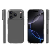 For iPhone 17 Pro Water-resistant Texture TPU Phone Case(Transparent)
