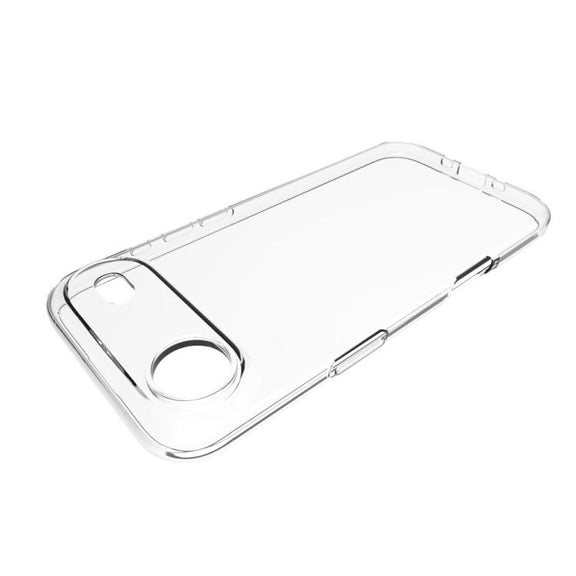 For iPhone 17 Air Water-resistant Texture TPU Phone Case(Transparent)