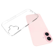 For iPhone 17 Water-resistant Texture TPU Phone Case(Transparent)