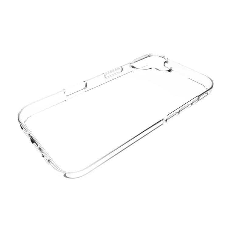 For iPhone 17 Water-resistant Texture TPU Phone Case(Transparent)