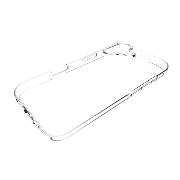 For iPhone 17 Water-resistant Texture TPU Phone Case(Transparent)