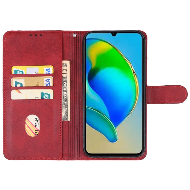 For ZTE Blade V41 Smart Leather Phone Case(Red)