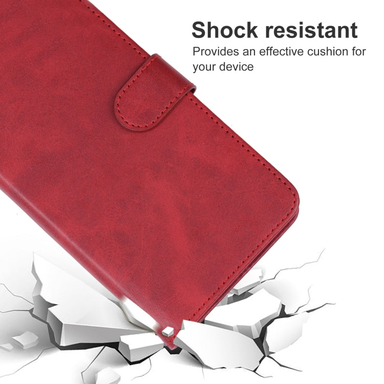 For ZTE Blade V41 Smart Leather Phone Case(Red)