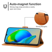 For ZTE Blade V41 Smart Leather Phone Case(Brown)