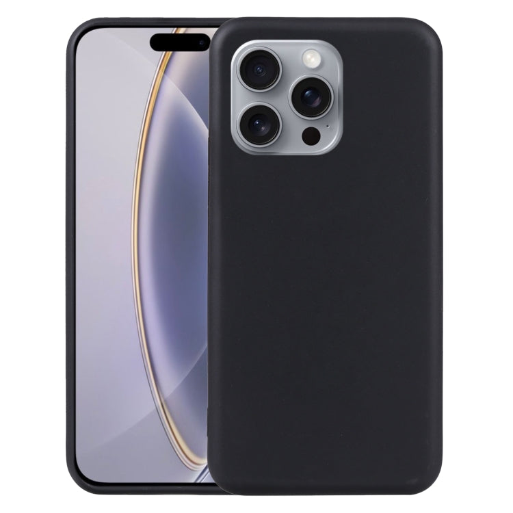 For iPhone 16 Pro Max TPU Phone Case(Black)