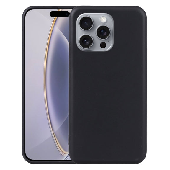 For iPhone 16 Pro Max TPU Phone Case(Black)