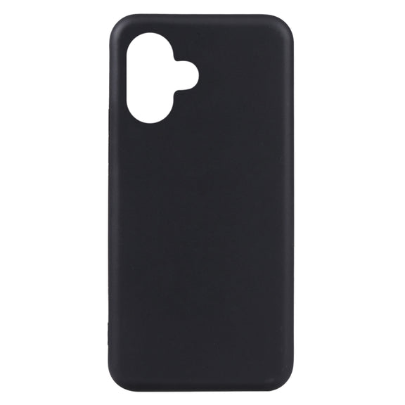 For iPhone 16 TPU Phone Case(Black)