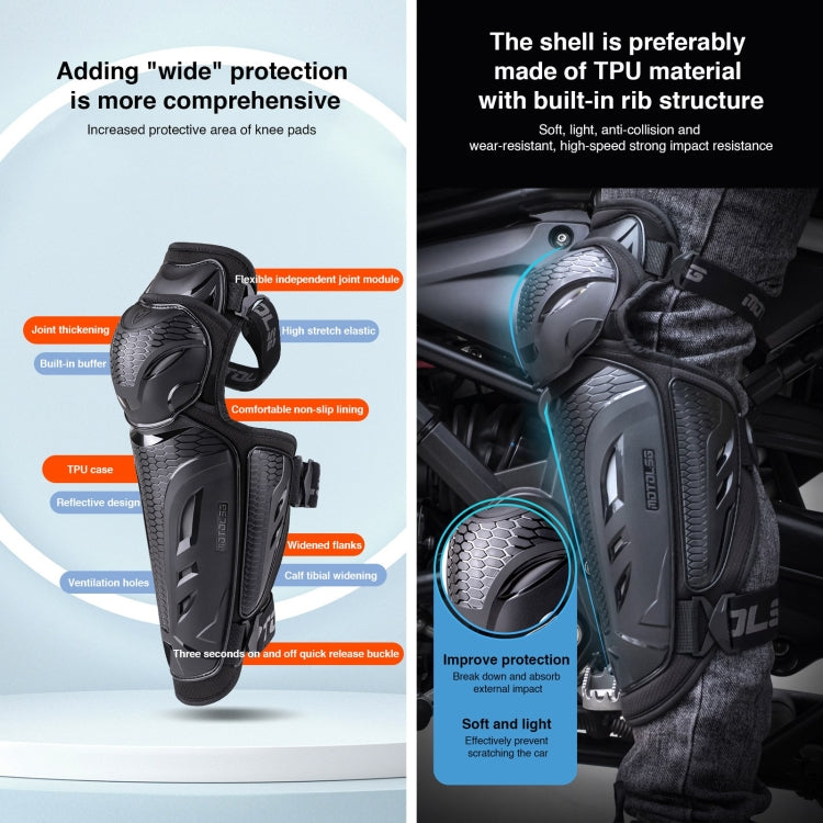 2 in 1 Elbow Pads Motolsg Motorcycle Bicycle Riding Protective Gear