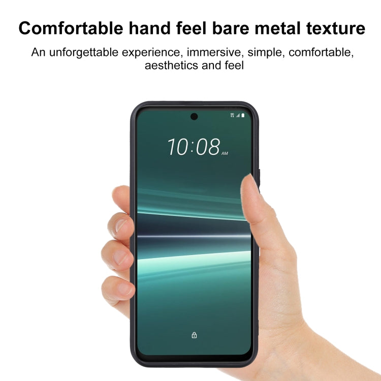 For HTC U23 Pro TPU Phone Case(Black)
