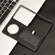 For vivo X Fold3 Litchi Texture Card Slots Back Cover Phone Case(Black)