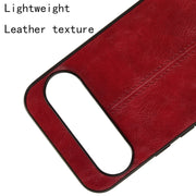 For Google Pixel 9 Sewing Cow Pattern Skin PC + PU + TPU Phone Case(Red)