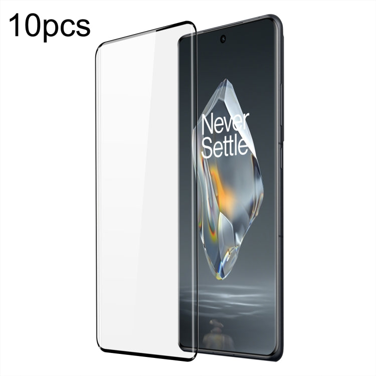 For OnePlus Ace 3 10pcs DUX DUCIS 0.33mm 9H Medium Alumina Tempered Glass Film